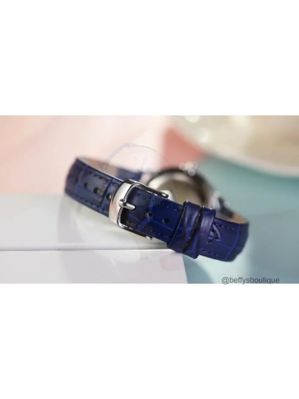 Women's Classic Analog Watch Genuine Leather Strap Japanese Quartz Movement